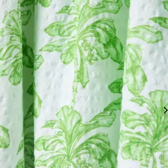 NWT Janie and Jack Palm Tree Ruffle Dress 6 Sundress - Picture 4 of 12